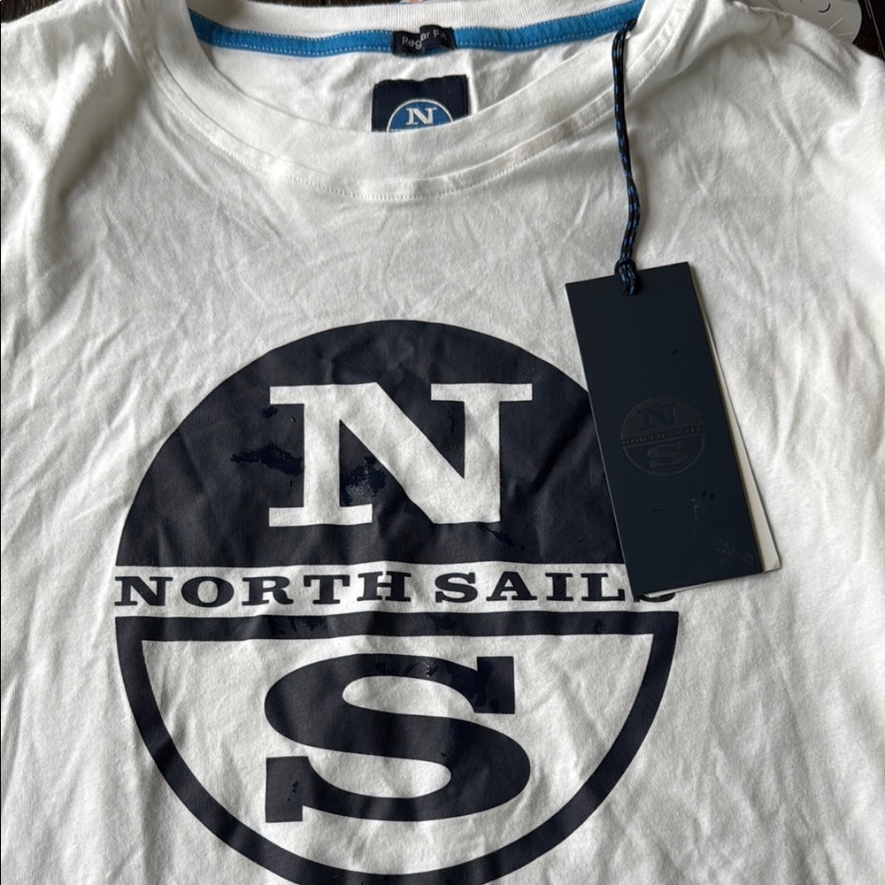 North Sails White T-Shirt for Men